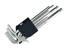 Ключи-шестигранники 1,5-10 мм (9 шт.) удлиненные с шаром MATRIX