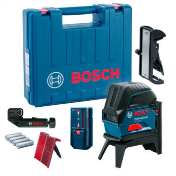 Линейный лазерный нивелир Bosch GCL 2-50 Professional + RM1 + BM3 + кейс - фото 1 - id-p106455488