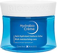 Bioderma Сусызданған және сезімтал теріге арналған Hydrabio ылғалдандырғыш қанық кремі Hydrabio Cream (50 мл)