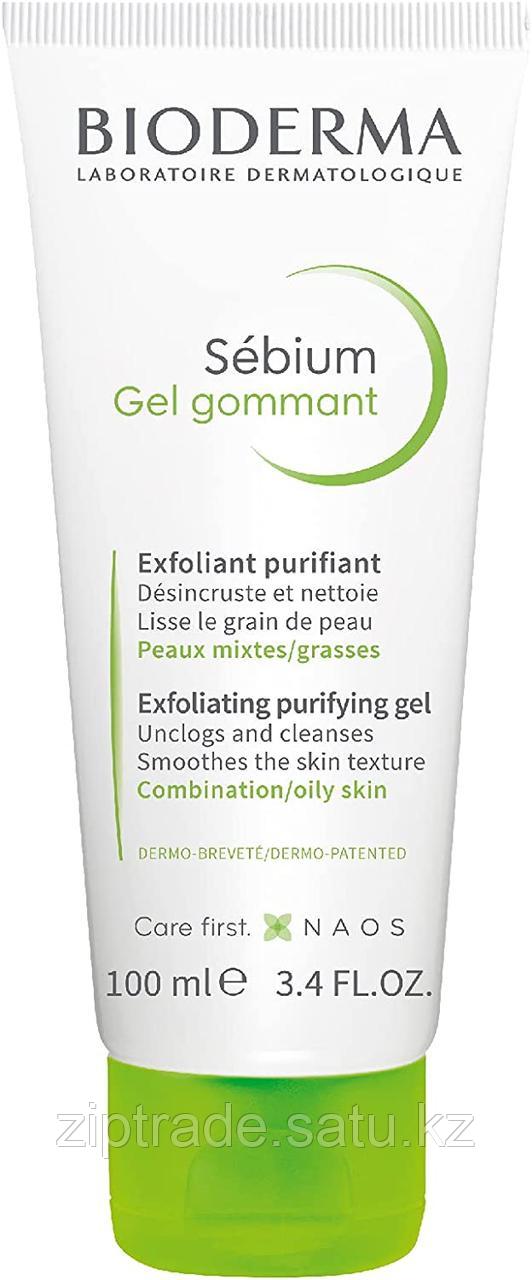 Скраб для лица Bioderma Sebium Gel gommant purifiant гуммирующий гель - фото 1 - id-p106456265