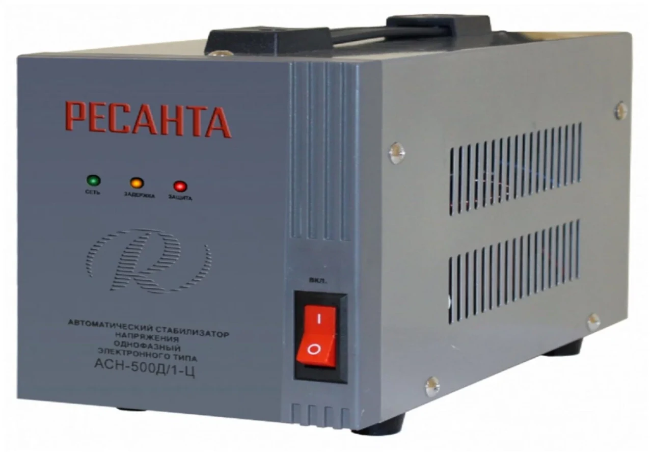 Стабилизатор АСН-500Д/1-Ц Ресанта, шт