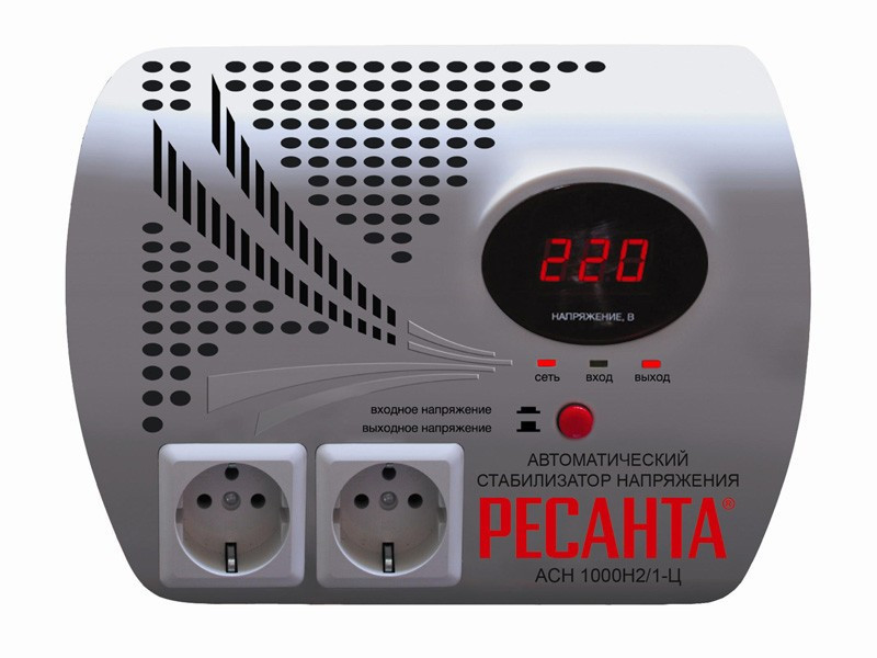 Стабилизатор АСН- 1 000 Н2/1-Ц Ресанта, шт