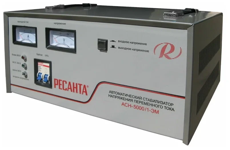 Стабилизатор АСН- 5 000 /1-ЭМ Ресанта, шт