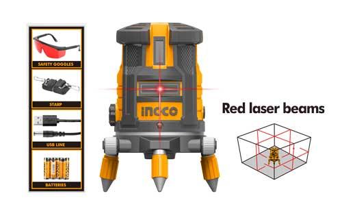 Лазерный нивелир 30м (RED) INGCO HLL306505