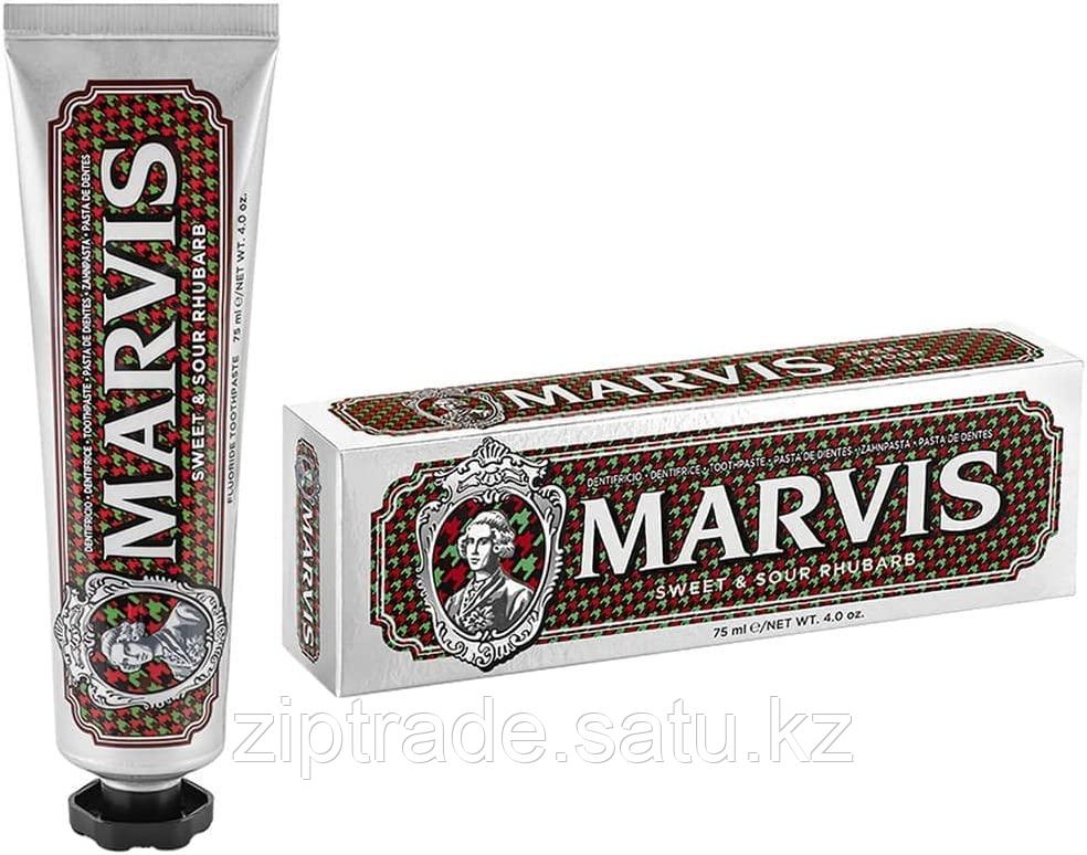 MARVIS Зубная паста SWEET & SOUR RHUBARB 75 мл - фото 3 - id-p106461315