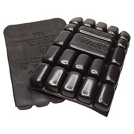 NITRAS 76K, защитные щитки на колени, чёрные, 25,5 x 14 cм