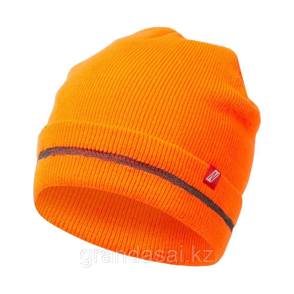 NITRAS 730, шапка, неоново-оранжевый, согревающая зимняя подкладка 3M Thinsulate™