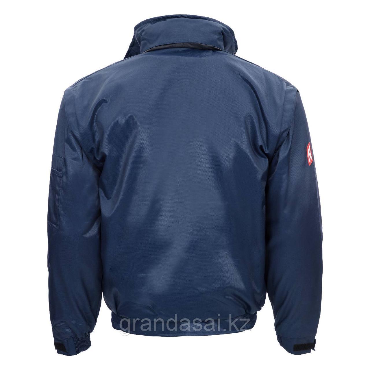 NITRAS 7121, куртка куртка пилота, темно-синий, водоотталкивающее HIT-покрытие, съёмные рукава. - фото 2 - id-p106461884