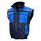 NITRAS 7131, куртка куртка пилота, темно-синяя / синяя, водоотталкивающее HIT-покрытие, съёмные рукава., фото 2