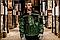 NITRAS 7134, куртка куртка пилота, зелёная / чёрная, водоотталкивающее HIT-покрытие, съёмные рукава., фото 5