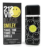 Мужской одеколон — 212 VIP Black Smiley Carolina Herrera, фото 2