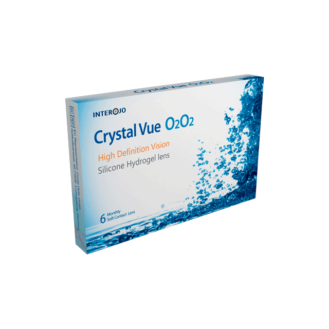 CristalVue O2O2 линзалары 6 дана (3 жұп)