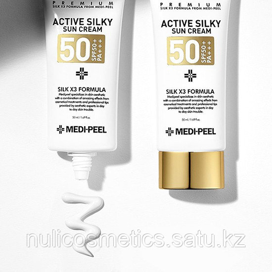 [MEDI-PEEL] Солнцезащитный крем Active Silky Sun Cream SPF50+PA+++ - фото 2 - id-p106462028