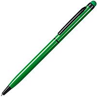 Ручка шариковая со стилусом TOUCHWRITER BLACK, глянцевый корпус, Зеленый, -, 1104 15