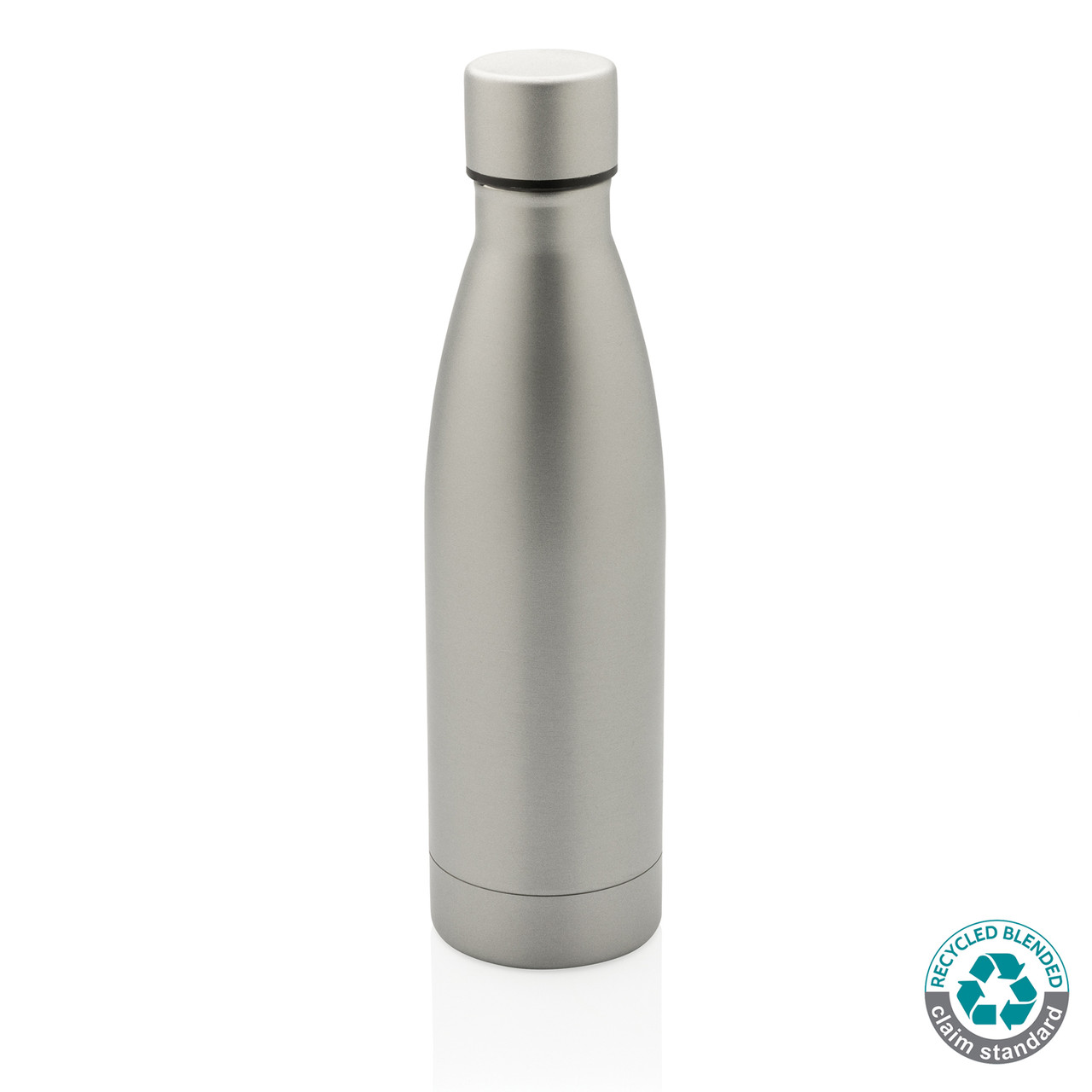 Вакуумная бутылка из переработанной нержавеющей стали RCS, 0,5 л, серый; , , высота 26 см., диаметр 7 см.,