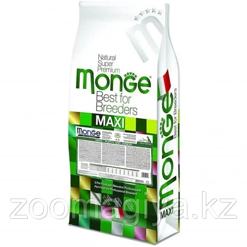 Monge Maxi adult 15 кг Курица - фото 1 - id-p106462687