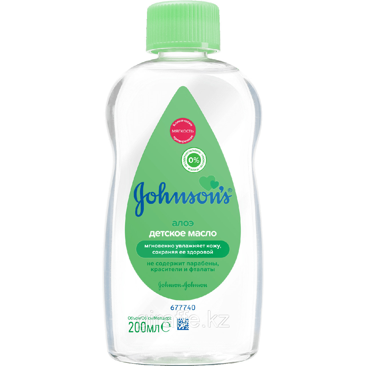 JOHNSON'S® Детское масло с алоэ, 200 мл