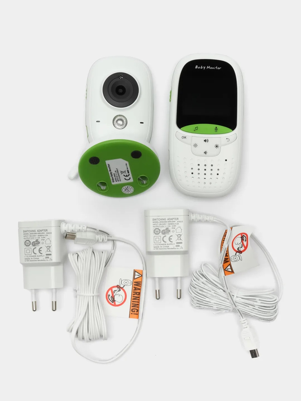 Видеоняня Video Baby Monitor VB602 с колыбельными, датчиком температуры и ночной подсветкой - фото 5 - id-p106464330