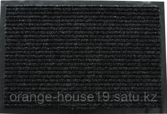 Коврик грязезащитный 3+2 ПВХ, полиэстер, чёрный, 90х120см, (шт.) - фото 2 - id-p106464350