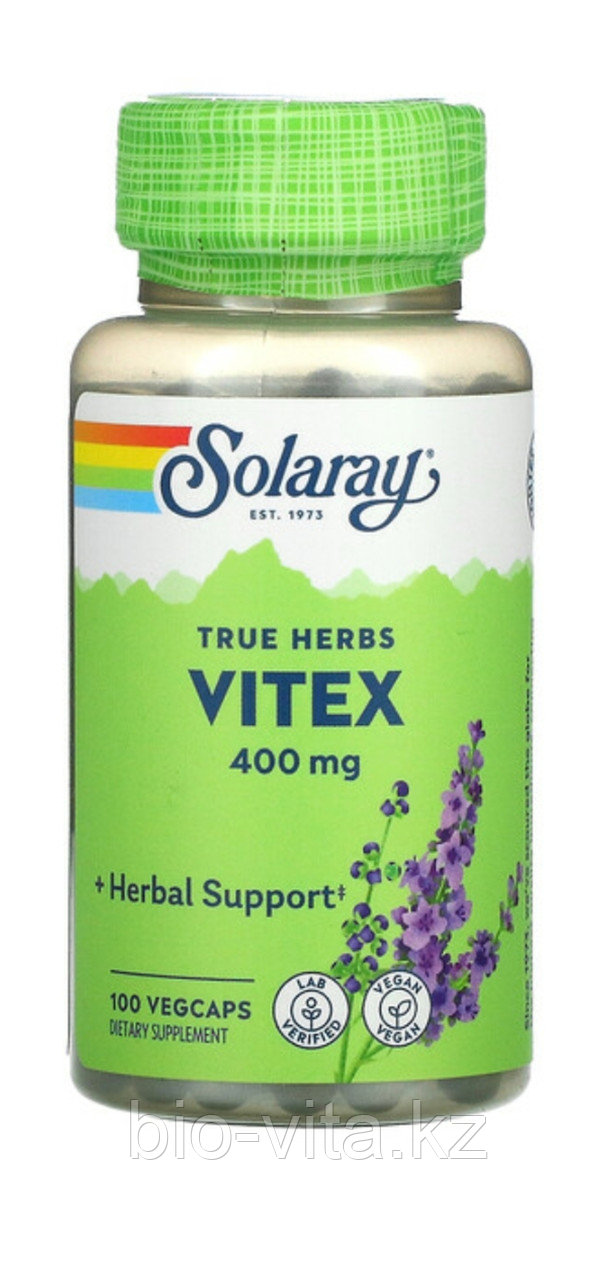 Витекс ( основное действующее вещество Мастадиона) 400 мг. 100 капсул. Solaray