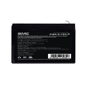 Аккумуляторная батарея SVC PQ4.5-12/LP 12В 4.5 Ач, фото 2