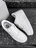 Кеды Nike AF1 белые люкс, фото 4