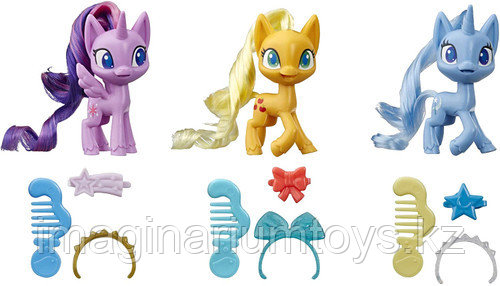 Набор игровой My Little Pony фигурки Искорка, Эпплджек, Трикси, фото 1