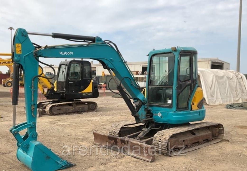 Аренда Мини-Экскаватора на гусеницах KUBOTA KX155-3SZ, фото 1