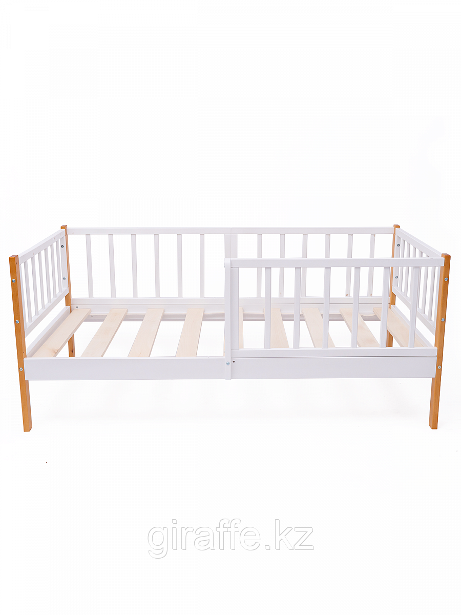 Кровать детская Tomix Lofty, белый-бук