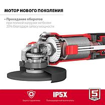 Углошлифовальная машина Зубр 800 Вт, 125 мм., фото 6