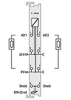 2-канальный аналоговый выход; 4 … 20 мА WAGO 750-554, фото 3