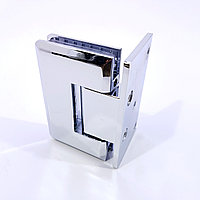 Навес стена-стекло одностороннее крепление, хромированный