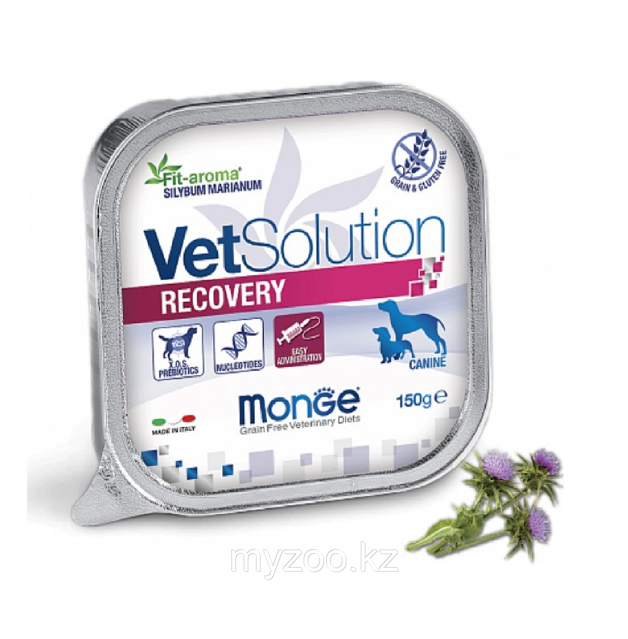 Monge Vetsolution RECOVERY востановительная диета для собак после операций и травм, 150гр.