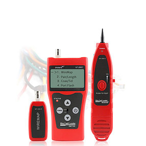 Многофункциональный кабельный LAN тестер NF-308S (RJ11+RJ45, USB, COAX, WIREMAP)+тон генератор+датчик, фото 2