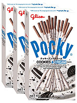 Шоколадные палочки Pocky Cookies & Cream 40г  /Таиланд/ (10шт - упак)