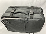 Деловой Smart/рюкзак-трансформер. Высота 45 см, ширина 30 см, глубина 14 см., фото 8