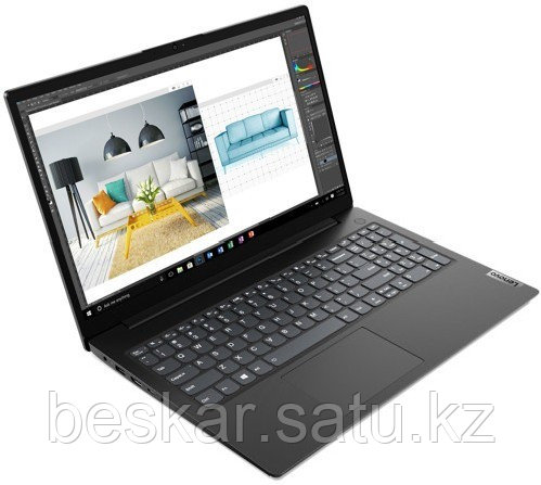 Ноутбук Lenovo V15 G2 ALC 82KD002URU черный - фото 3 - id-p106477721