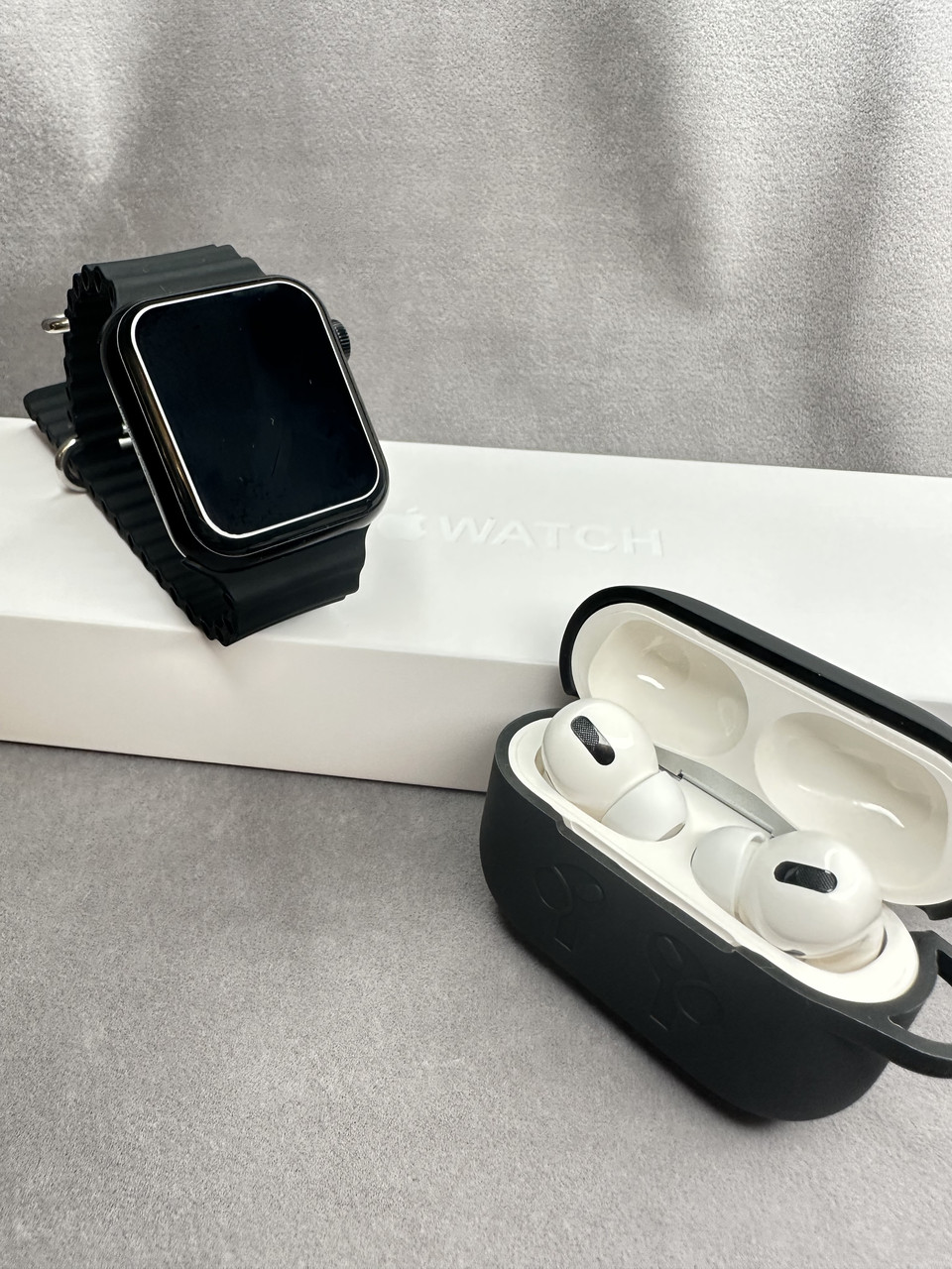 Apple Watch + AirPods Pro premium + 2 подарка (отличная реплика) - фото 1 - id-p106478075