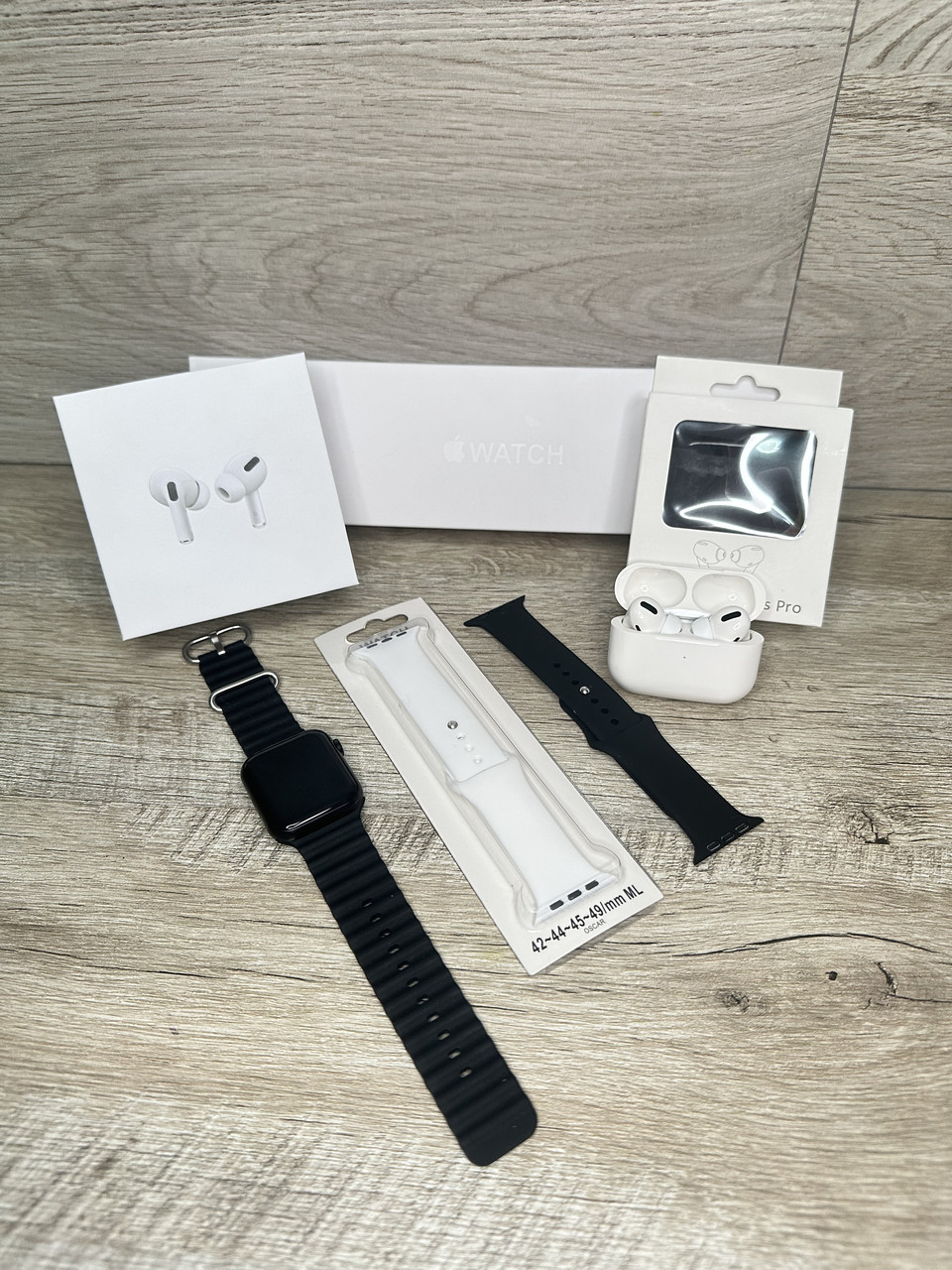 Apple Watch + AirPods Pro premium + 2 подарка (отличная реплика) - фото 8 - id-p106478075