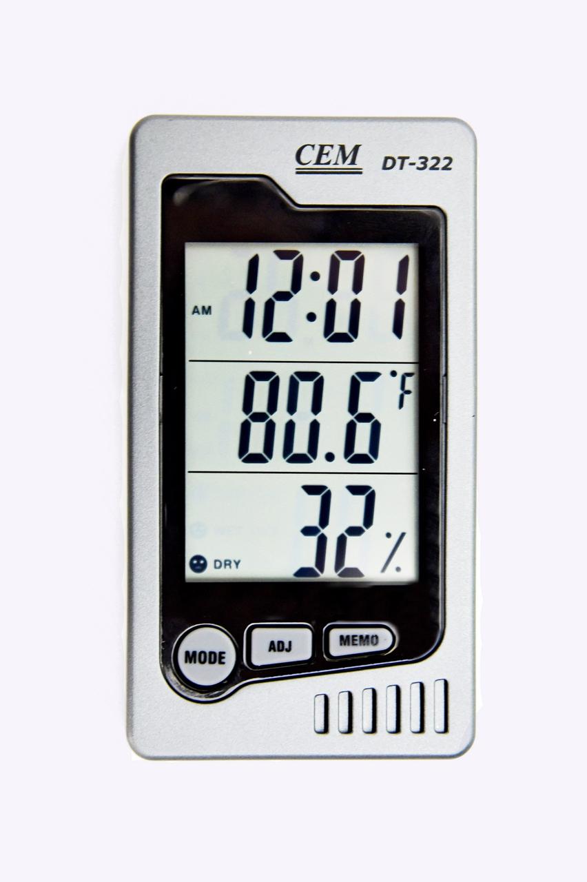 DT-322 Часы, Измеритель температуры и влажности
