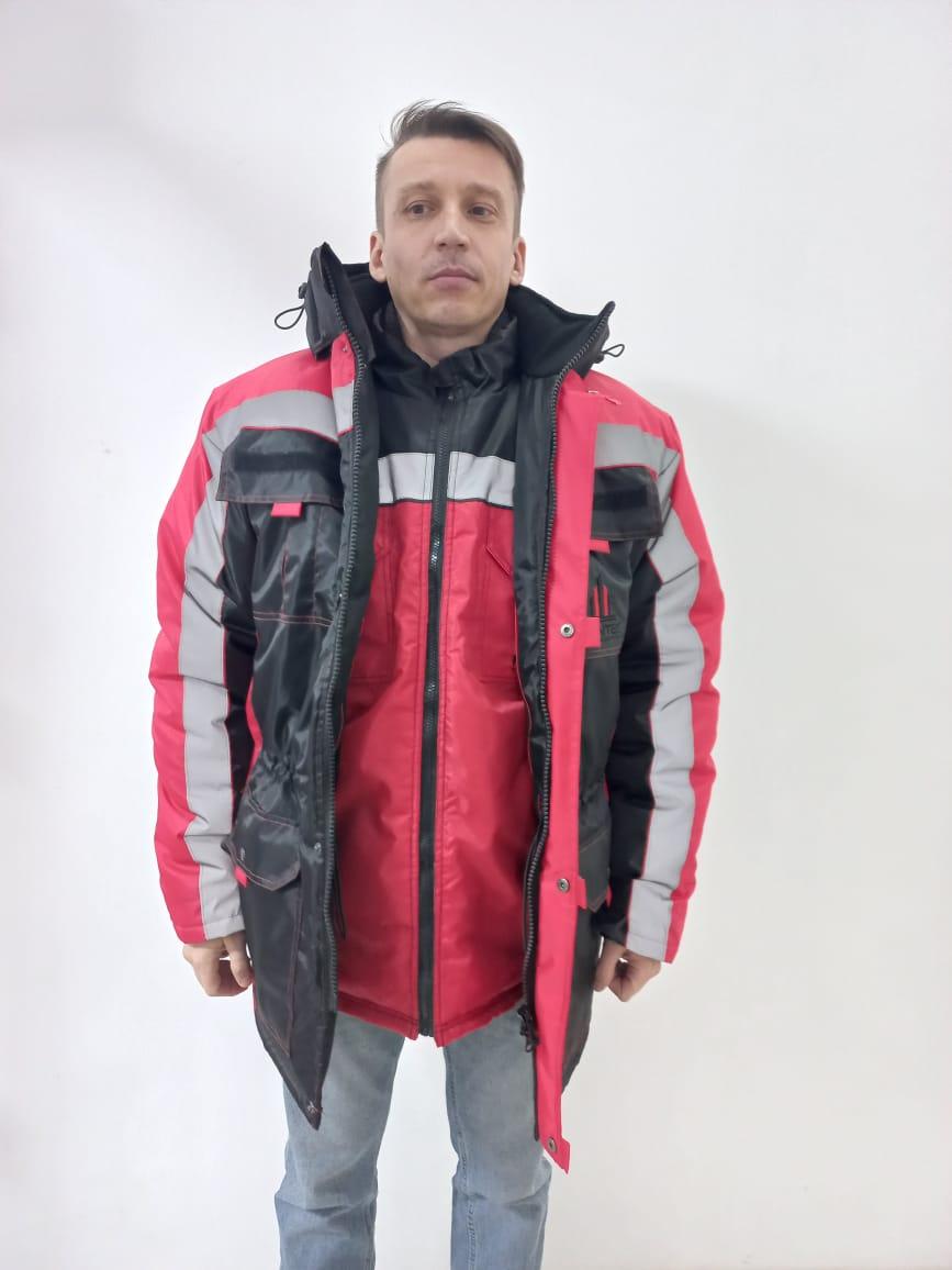 Зимний комплект куртка и жилет для ИТР "Стильный" - фото 2 - id-p106479655