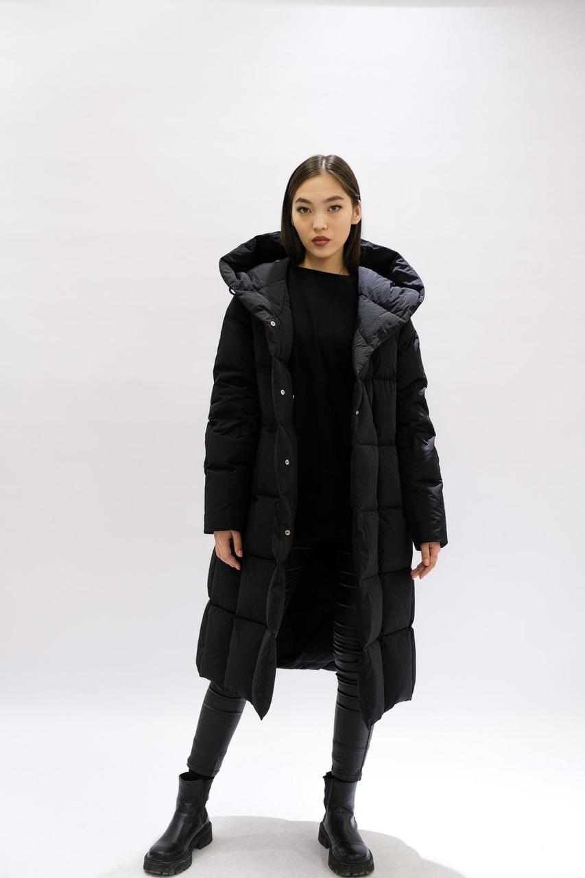 Женская зимняя куртка «UM&H 27875259» черный - фото 2 - id-p106480894