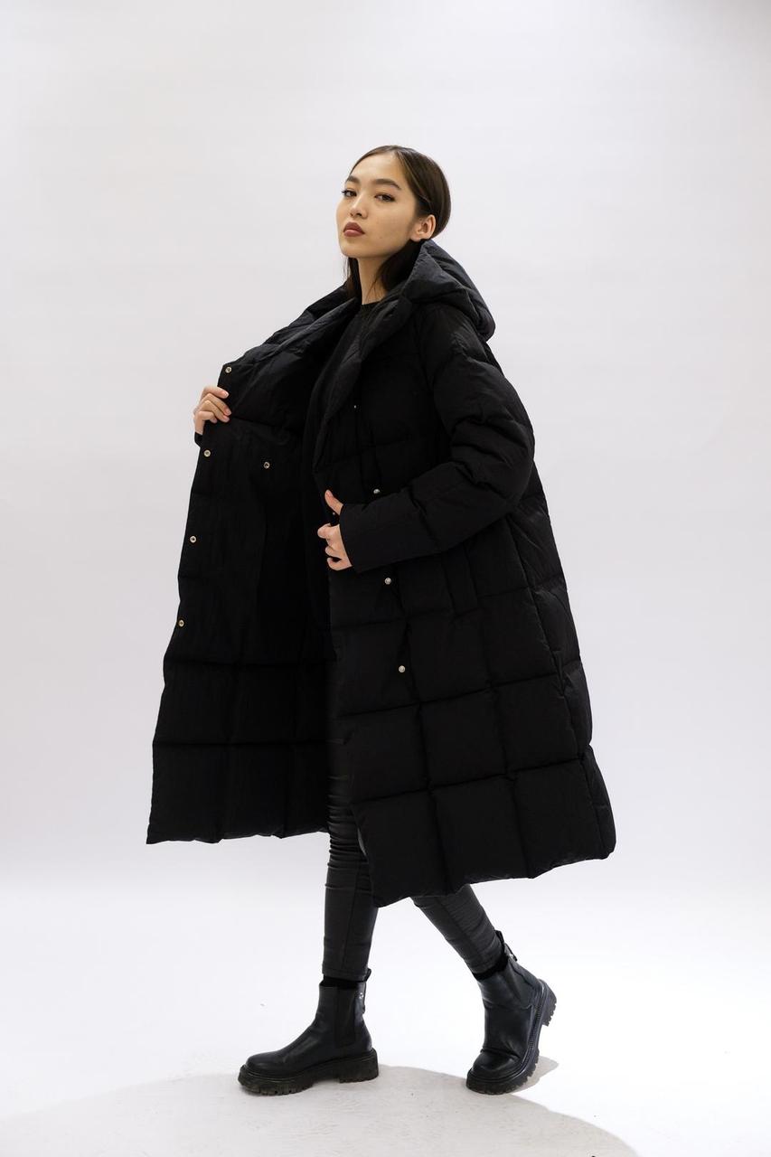 Женская зимняя куртка «UM&H 27875259» черный - фото 4 - id-p106480894