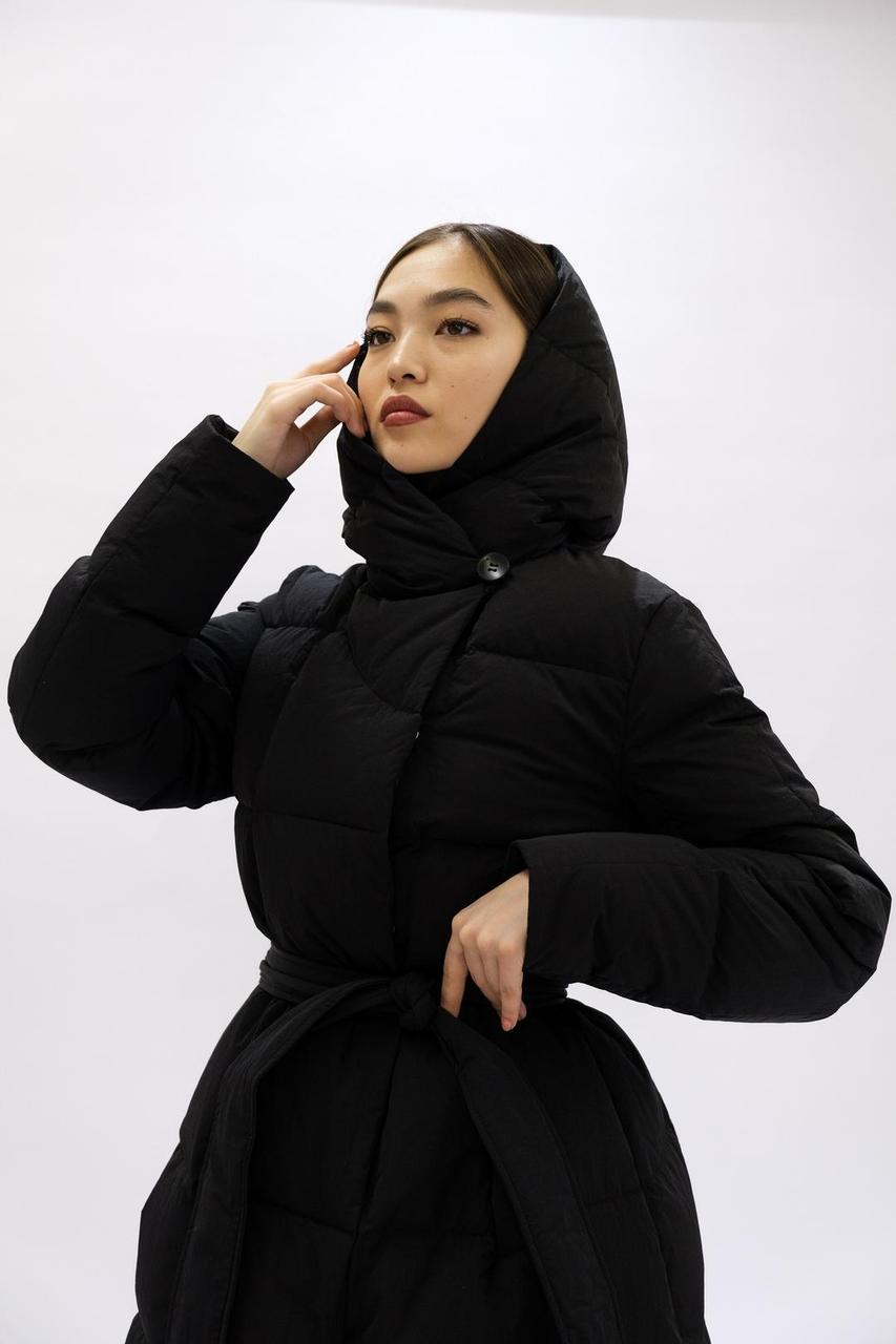 Женская зимняя куртка «UM&H 27875259» черный - фото 3 - id-p106480894