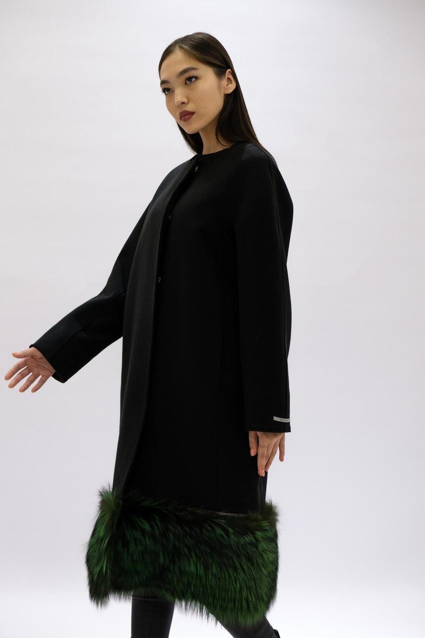 Женское зимнее пальто «UM&H 11177962» черный - фото 5 - id-p106480964