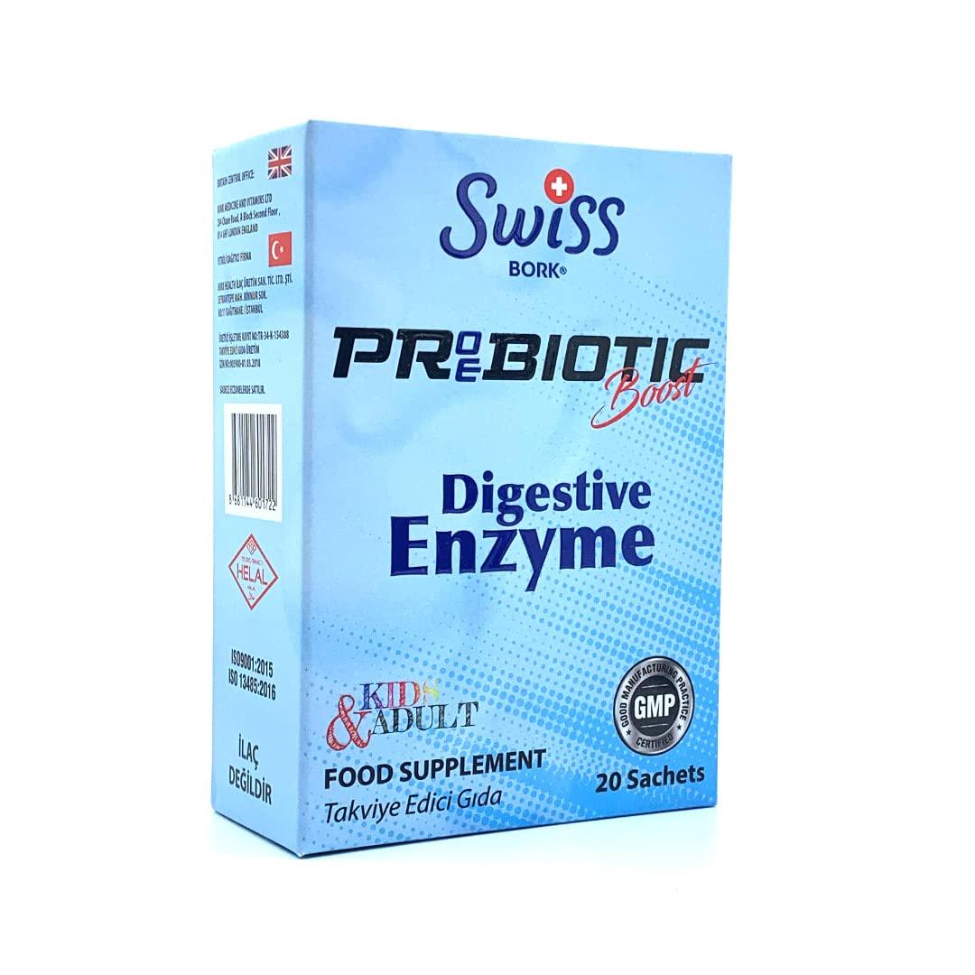 Пробиотики Swiss Bork Probiotic Boost, 20 капсул - фото 1 - id-p106481030