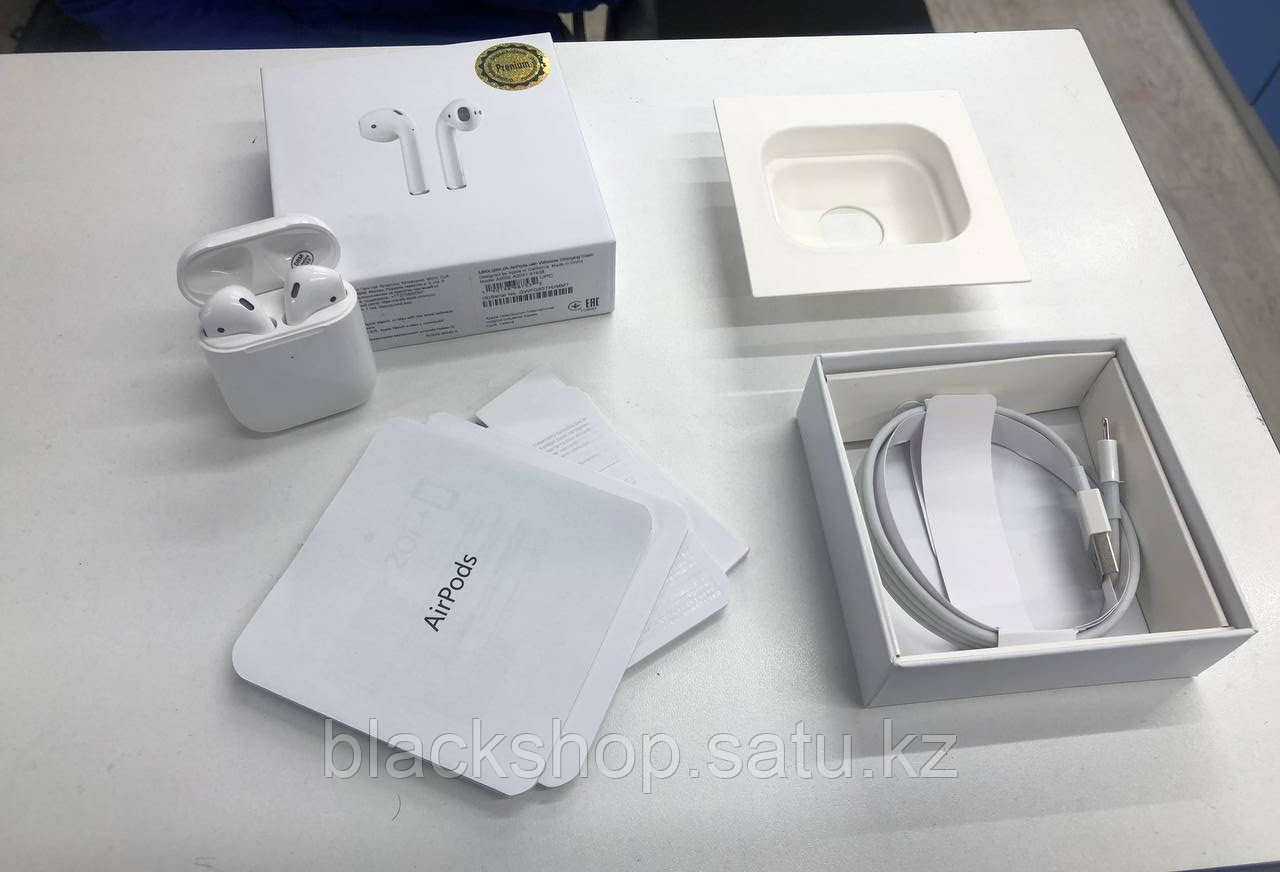 AirPods 2 премиум беспроводные наушники - фото 2 - id-p106480533