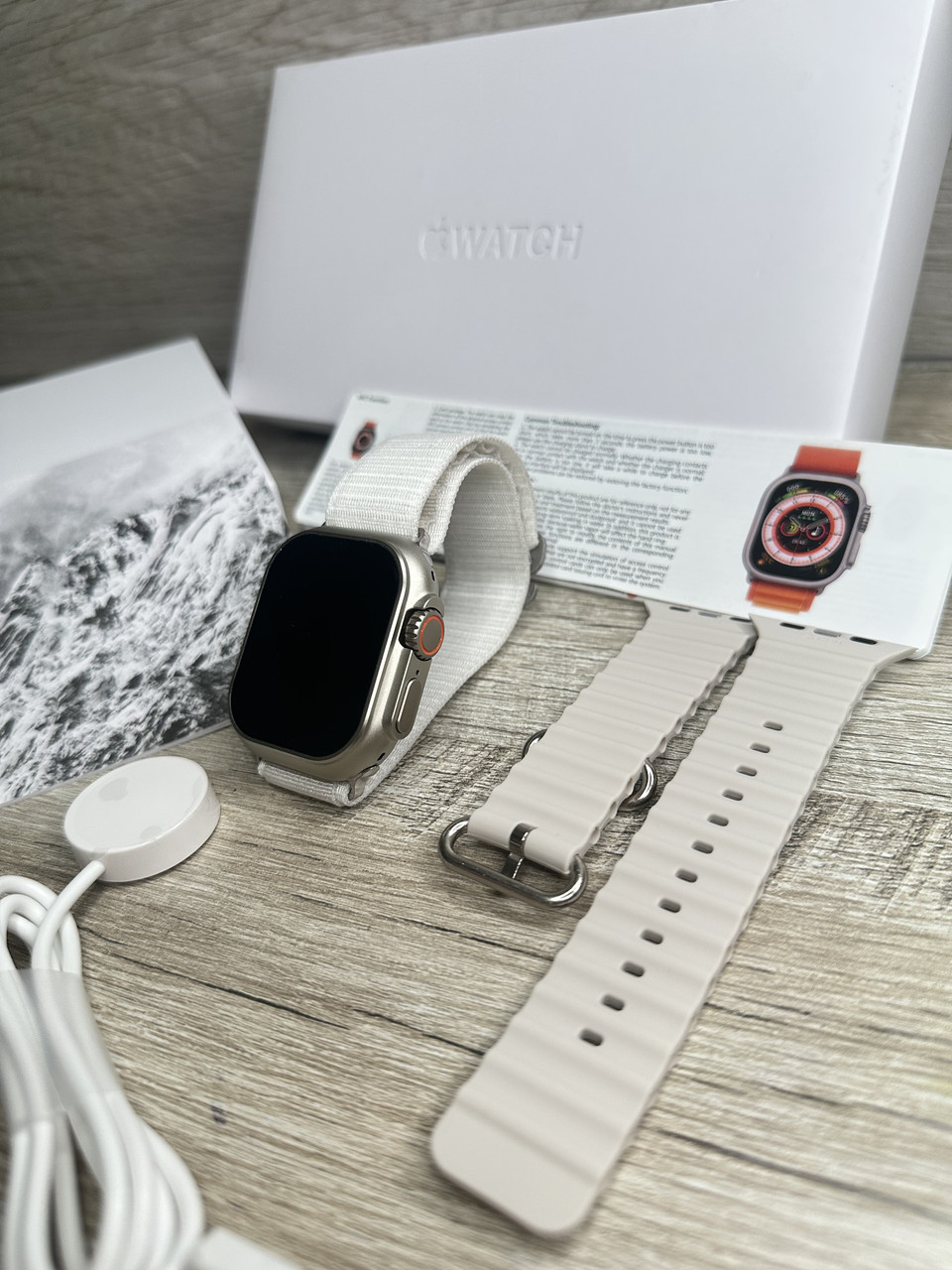 Подарочный набор Apple Watch 8 ultra + бесплатно AirPods 2 - фото 8 - id-p106481466