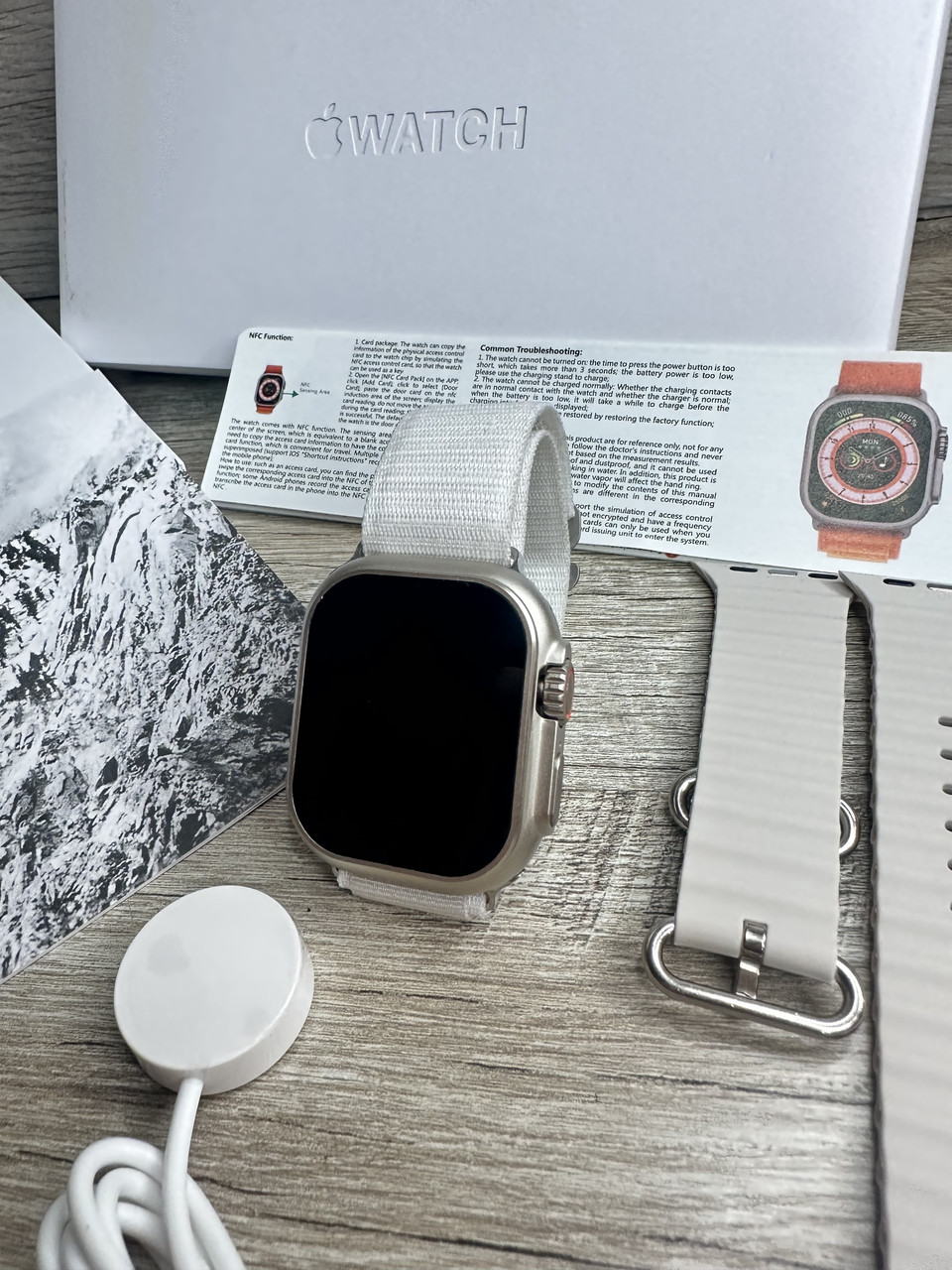 Подарочный набор Apple Watch 8 ultra + подарок - фото 6 - id-p106483545