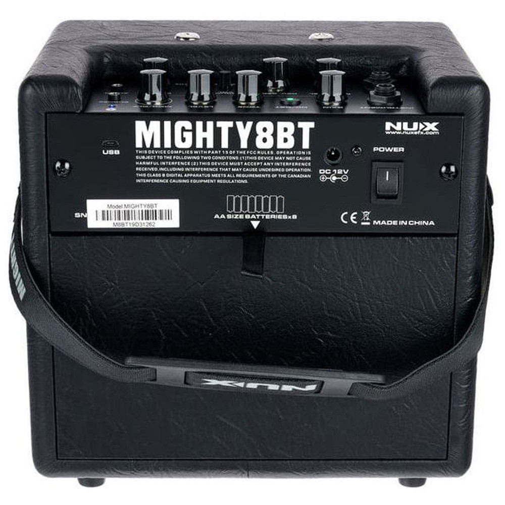 Гитарный комбоусилитель Nux Mighty 8 BT - фото 7 - id-p106483596